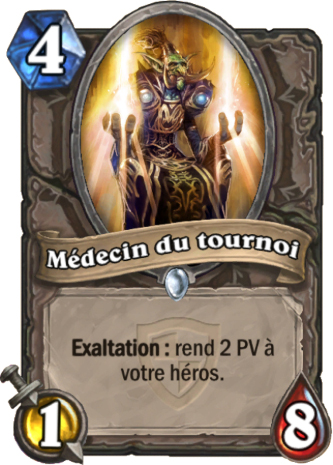 hearthstone, carte M�decin du tournoi