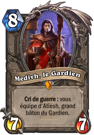 hearthstone, carte Medivh le gardien