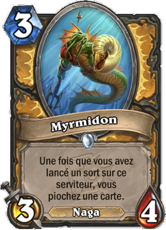 hearthstone, carte Myrmidon