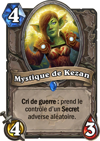 hearthstone, carte mystique de Kezan
