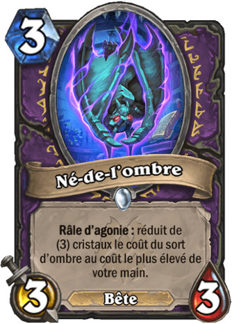 hearthstone, carte N�-de-l'ombre