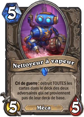 hearthstone, carte Netoyeur � vapeur