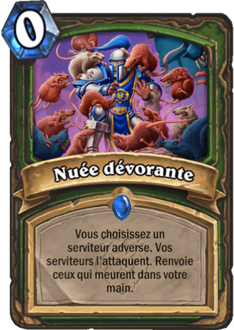 hearthstone, carte - Nu�e d�vorante