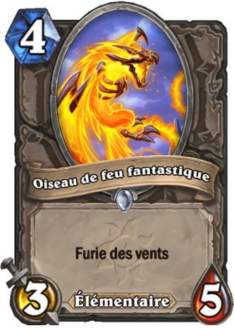 hearthstone, carte Oiseau de feu fantastique
