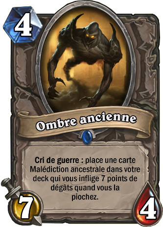 hearthstone, carte ombre ancienne