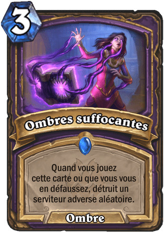 hearthstone, carte Ombres-suffocantes
