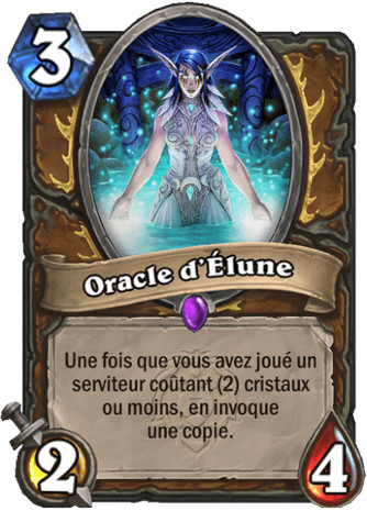 hearthstone, carte - Oracle d'Elune