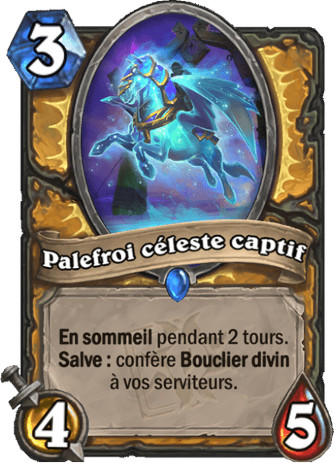 hearthstone, carte Palefroi c�leste captif