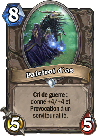 hearthstone, carte Palefroi d'os