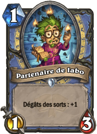 hearthstone, carte Partenaire de labo