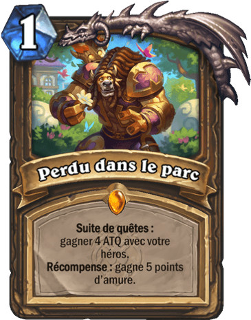 hearthstone, carte - Perdu dans le parc