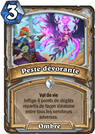 hearthstone, carte - Peste d�vorante