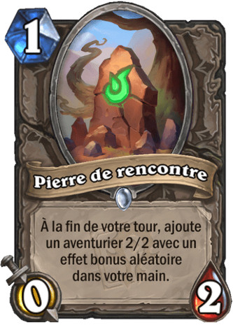 hearthstone, carte - Pierre de rencontre