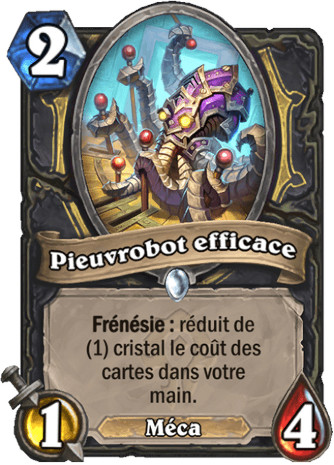 hearthstone, carte - Pieuvrobot efficace