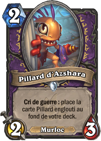 hearthstone, carte Pillard d'Azshara