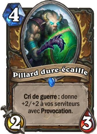 hearthstone, carte Pillard dure-�caille