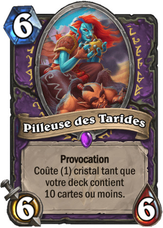 hearthstone, carte - Pilleuse des Tarides