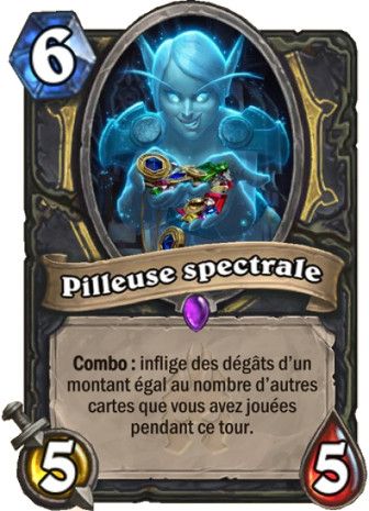hearthstone, carte Pilleuse spectrale