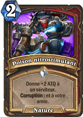 hearthstone, carte Poison nitrostimulant