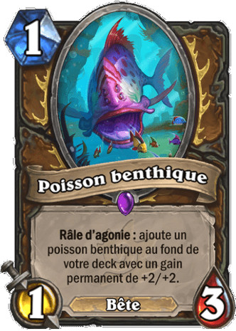hearthstone, carte Poisson benthique