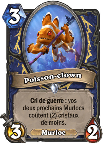 hearthstone, carte Poisson-clown
