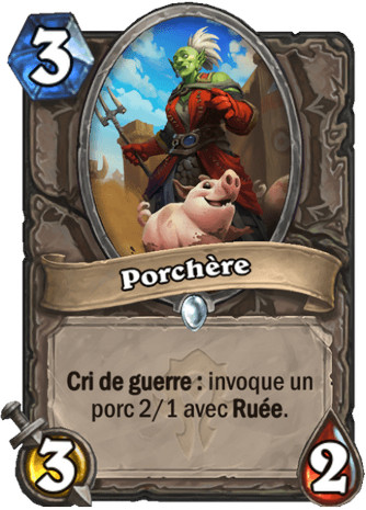 hearthstone, carte - Porch�re