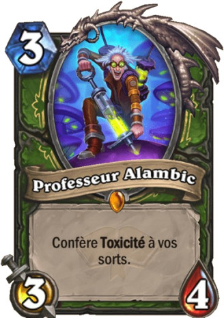 hearthstone, carte Professeur Alambic
