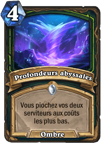 hearthstone, carte Profondeurs abyssales