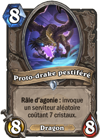 hearthstone, carte Proto-drake pestif�r�