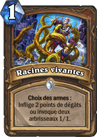 hearthstone, carte Racines vivantes