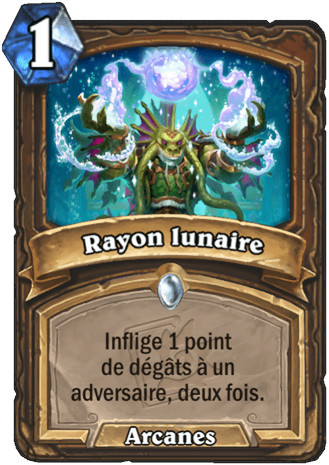 hearthstone, carte Rayon lunaire