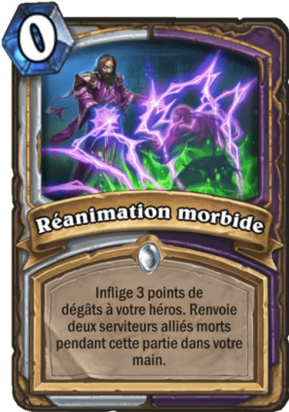 hearthstone, carte R�animation morbide