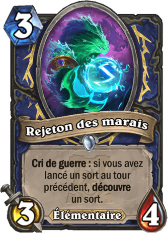 hearthstone, carte - Rejeton des marais