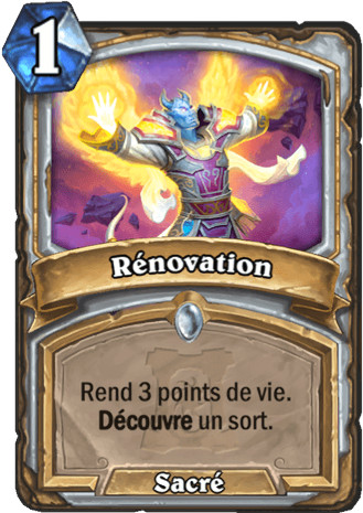 hearthstone, carte - R�novation