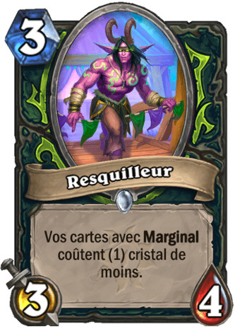 hearthstone, carte Resquilleur