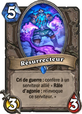 hearthstone, carte R�surrecteur