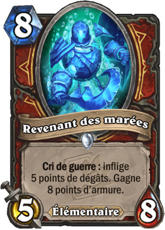 hearthstone, carte Revenant des mar�es