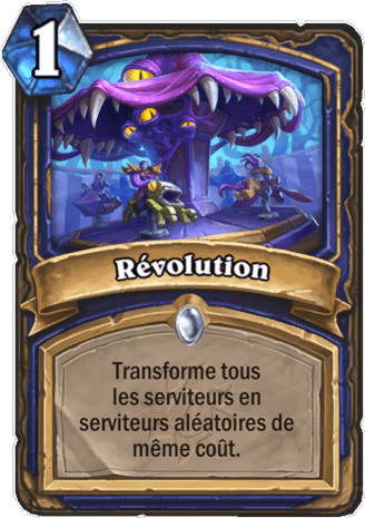 hearthstone, carte R�volution