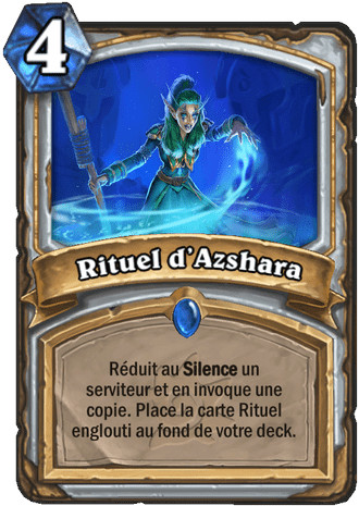 hearthstone, carte Rituel d'Azshara