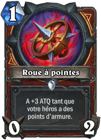 hearthstone, carte Roue � pointes