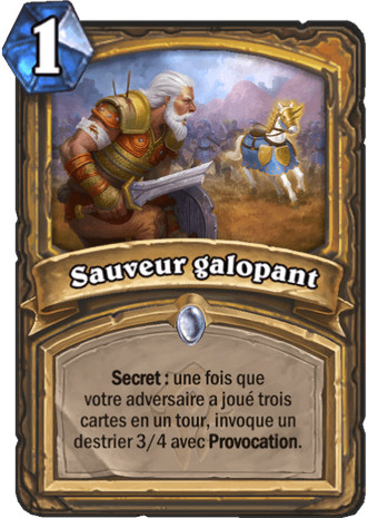 hearthstone, carte - Sauveur galopant