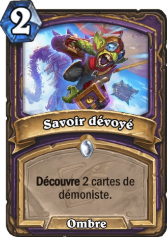 hearthstone, carte - Savoir d�voy�