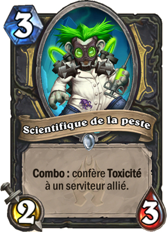 hearthstone, carte Scientifique de la peste