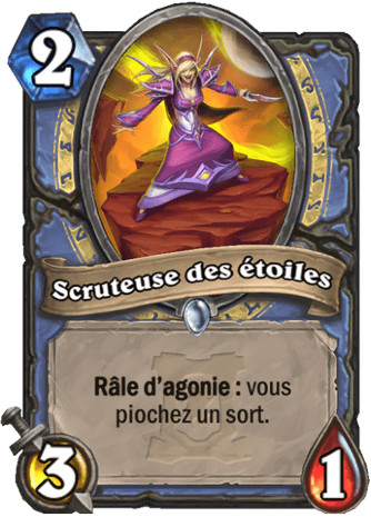 hearthstone, carte - Scruteuse d'�toiles
