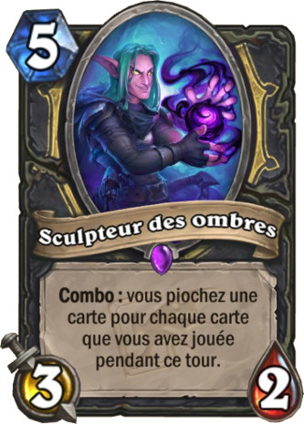 hearthstone, carte - Sculpteur des ombres