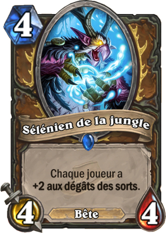 hearthstone, carte S�l�nien de la jungle