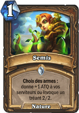 hearthstone, carte - Semis