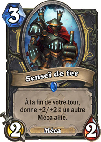 hearthstone, carte sense� de fer