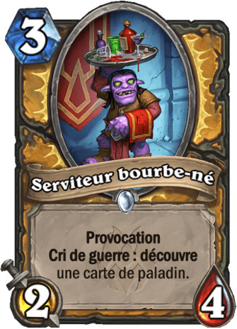 hearthstone, carte Serviteur bourbe-n�