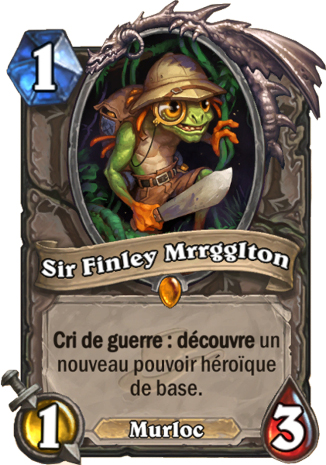 hearthstone, carte Sir Finley, Mrrgglton